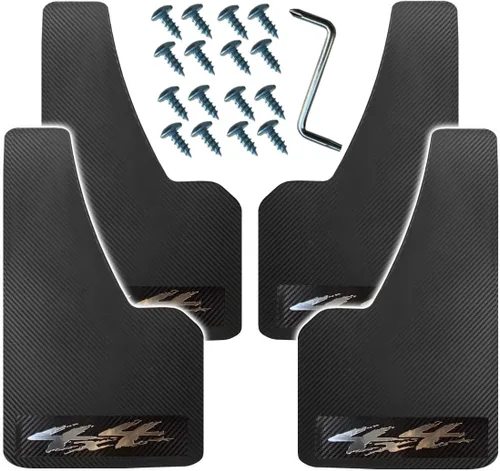 Vista 10 de 4 unidades de guardabarros de tamaño mini universal para automóvil, protector contra salpicaduras, apto para sedán, hatchbacks, protector de lodo