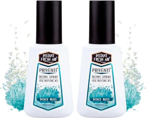 Vista 19 de Priventi - Spray para inodoro y baño eliminador de olores para hombres, hasta 120 usos, eliminación de olores de tamaño de viaje para #2 - Para