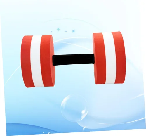Vista 4 de Happyyami 2 mancuernas flotantes para aeróbic acuático, pesas de natación Eva, para hombres y mujeres, agarre ergonómico para entrenamiento