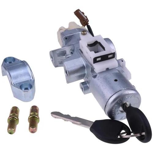 Vista 5 de AIVWUMOT Interruptor de cilindro de bloqueo de encendido con llave US901 US804 US803 compatible con 02-06 Sentra 99-04 Pathfinder 2004 Armada 99-04