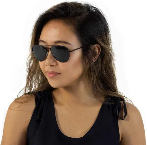 Vista 2 de VITENZI Gafas de sol bifocales para hombres y mujeres gafas de lectura de aviador teñidas con lectores - Milán M