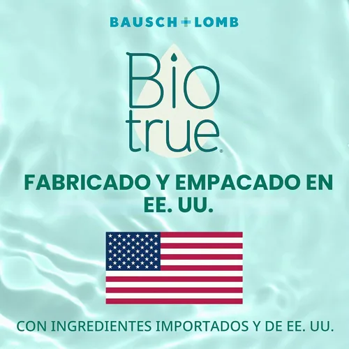 Vista 8 de Biotrue Hydration Plus Solución multiusos para lentes de contacto blandas 4