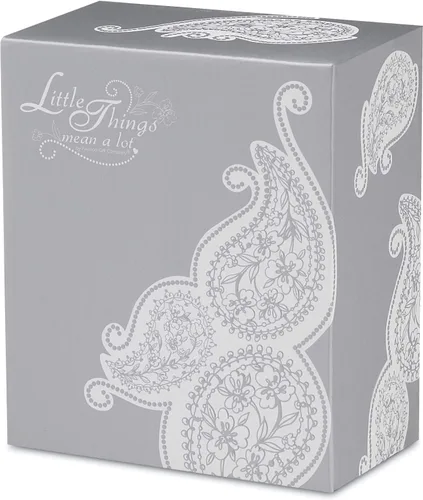 Vista 6 de Little Things Mean A Lot Loving Memories - Adorno chapado en plata, 3 pulgadas