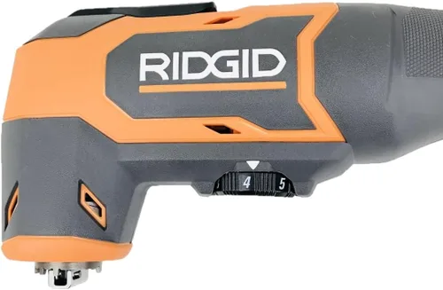 Vista 3 de RIDGID Multiherramienta oscilante inalámbrica sin escobillas de 18 V (solo herramienta) La batería y el cargador se venden por separado, no son
