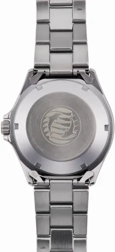 Vista 2 de Orient KamasuMako III - Reloj deportivo de acero o silicona para hombre con corona de tornillo y cristal de zafiro, verde pino, título