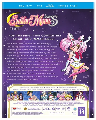 Vista 2 de Sailor Moon SuperS the Movie Cmb Pk BD