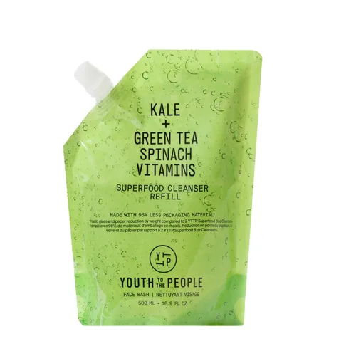 Vista 15 de Youth To The People Limpiador facial Superfood - Lavado facial diario de Kale + té verde, removedor de maquillaje suave, con antioxidantes calmantes