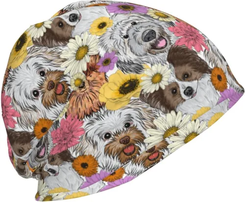 Vista 5 de Giinly Gorro de turbante de cáncer para mujeres y hombres