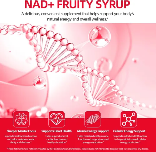 Vista 9 de NAD 1000mg líquido 30 paquetes, suplemento líquido NAD, suplementos NAD para mujeres, ribósido de nicotinamida y resveratrol premium, aumenta