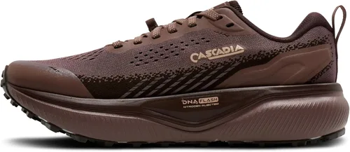 Vista 5 de Brooks Zapatillas de running Cascadia 20 Trail para mujer Pimienta/Café/Rosa