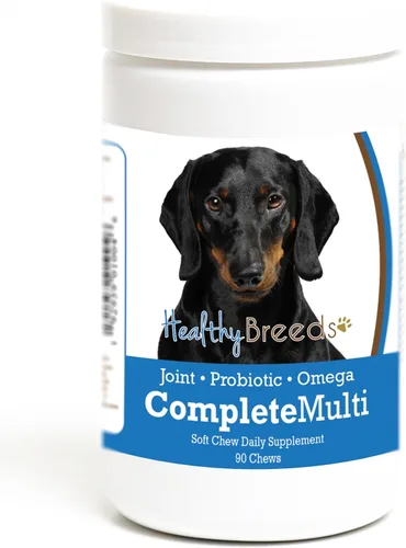 Vista 12 de Healthy Breeds Affenpinscher todo en uno multivitamínico suave masticable 60