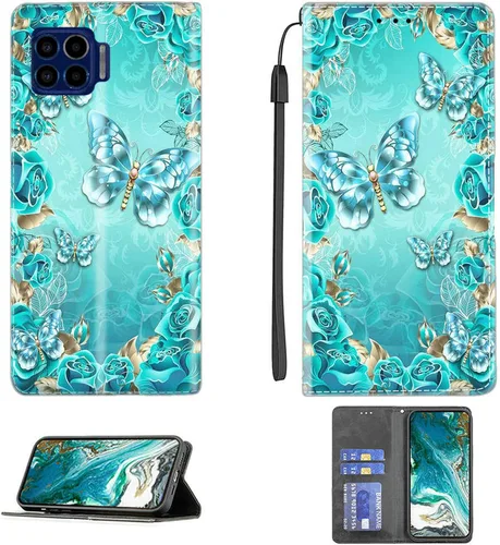 Vista 305 de jioeuinly ATT Motivate 2 - Funda compatible con ATT Motivate 2, funda con soporte abatible y cierre magnético DJS