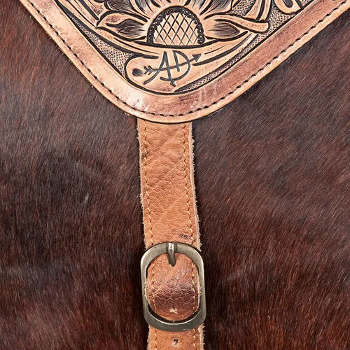 Vista 3 de American Darling Mochila Floral Tooled Marrón, Marrón