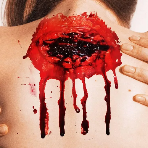 Vista 6 de Adhesivo de tatuaje facial temporal de Halloween, cicatriz de zombi 3D, herida sanguinolenta falsa para fiesta de cosplay, decoración de broma