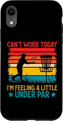 Vista 8 de iPhone 15 Can't Work Today I'm Feeling A Little Under Par - Disc Golf Case