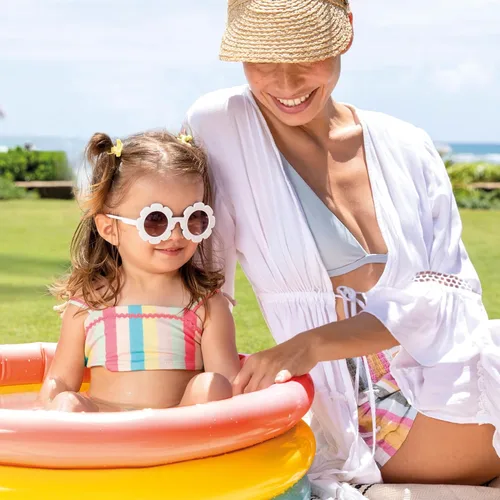 Vista 2 de Piscina pequeña para bebé de luz del sol, de Intex, Paquete de 10, El color puede variar