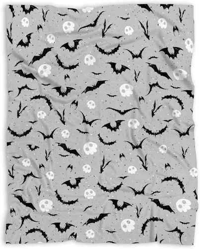 Vista 25 de Manta de Halloween para bebé, diseño de calabaza, fantasma, telaraña, súper suave, manta acogedora para recién nacido, manta de recepción para bebé