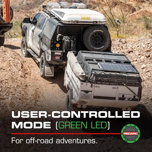Vista 5 de REDARC Tow-Pro Elite - Kit de controlador de freno eléctrico para Toyota Land Cruiser, Sequoia, 4Runner, modos de frenado dual, instalación Plug and
