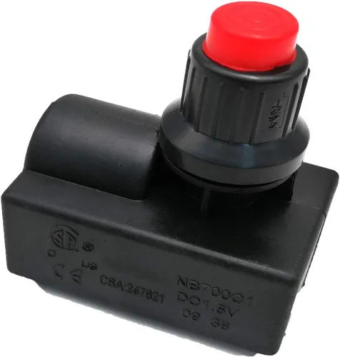 Vista 6 de Generador de chispa de botón de pulso de batería AA de 1.5V para parrilla de gas de 1 tomacorriente Ignición electrónica
