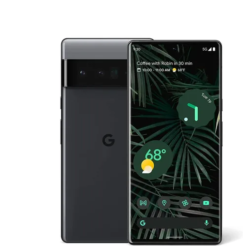 Vista 6 de Google Pixel 6 Pro 5G, versión estadounidense, 128GB, blanco nublado - AT&T (renovado)