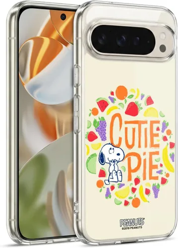 Vista 9 de Head Case Designs Officially Licensed Peanuts Charlie and Snoopy Naturally Sweet Gel Case [Military Grade Protection] Compatible with Google Pixel 8