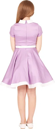 Vista 5 de BlackButterfly Vestido para niñas "Lucy" vintage Clarity 50, Negro