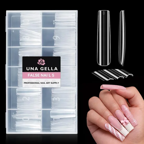 Vista 8 de UNA GELLA No necesita lámpara de pegamento sólido para uñas a presión: uñas acrílicas súper fuertes semi pegamento de uñas gel de curado rápido 0.3