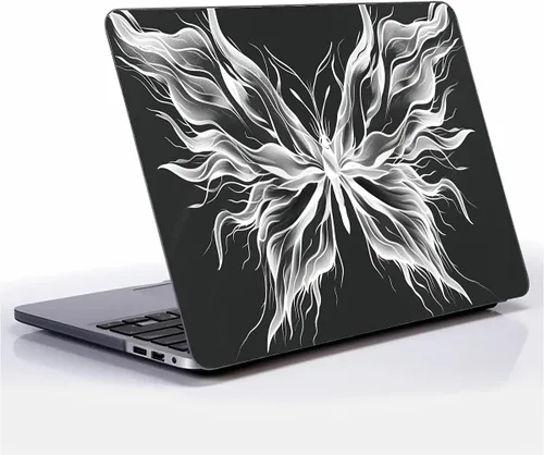 Vista 15 de Funda para MacBook Pro de 13 Pulgadas, Patrón de Planetas Negros Alineados, Estuche Duro de Plástico para MacBook Pro Retina 13 A1425/A1502