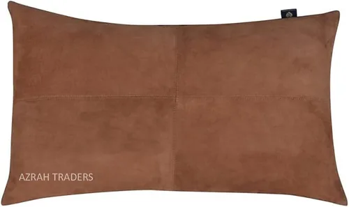 Vista 10 de Funda de almohada de piel de cordero Sued - Funda de cojín para sofá, fundas rectangulares decorativas para sala de estar y dormitorio, 10 x 18
