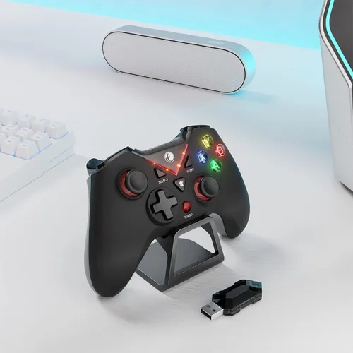 Vista 7 de IFYOO VONE 2.4G Wireless Game Controller, Dual-Vibration Gaming Gamepad Joystick for PC Windows 11 10 8 7 Steam, PS3, Android Phone Tablet TV