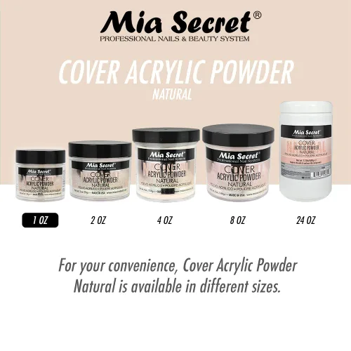 Vista 5 de Mia Secret Cubierta de polvo acrílico natural 1 oz.