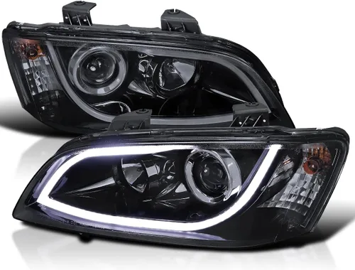 Vista 10 de SPEC-D TUNING Tira de luces LED para faros delanteros negros