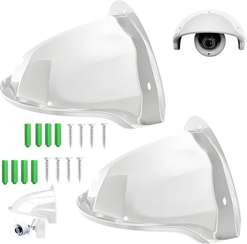 Vista 7 de Cubierta universal para cámara de protección solar para exteriores, cubierta superior de cámara de CCTV, protección de seguridad compatible