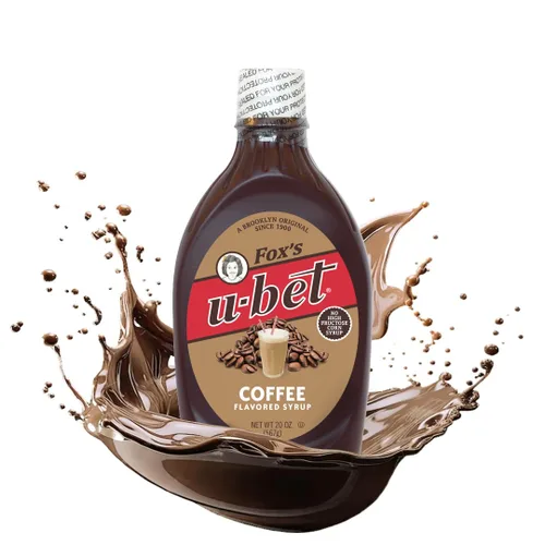 Vista 21 de Botella de jarabe FOX'S U-BET, Certificado Kosher, Original de Brooklyn, Sin Grasa (Paquete de 1, Chocolate)