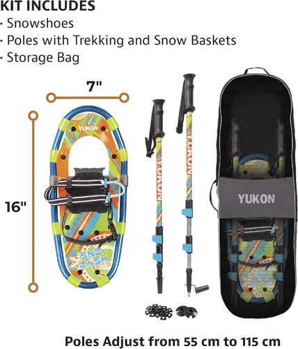 Vista 6 de Yukon Charlie's Youth Aluminum Snowshoe