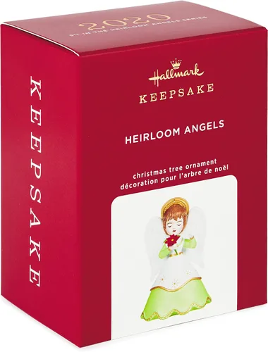 Vista 3 de Hallmark Keepsake Adorno de Navidad 2020, ángeles de reliquia (1699QXR9221)