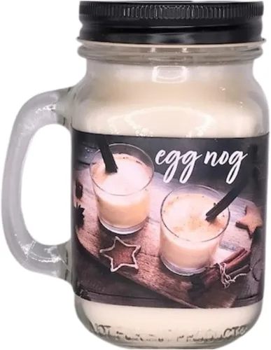 Vista 8 de Mountain Kettle - Vela en tarro de cera con pan de plátano, vela perfumada, día de Navidad, decoración de otoño, alivio de ansiedad y estrés, quema
