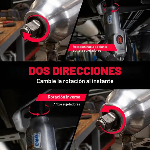 Vista 4 de Ingersoll Rand 216B Llave de impacto neumática de 3/8