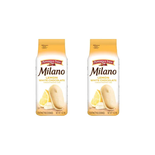 Vista 12 de Pepperidge Farm Milano - Galletas con sabor a coco y chocolate blanco, bolsa de 7 onzas