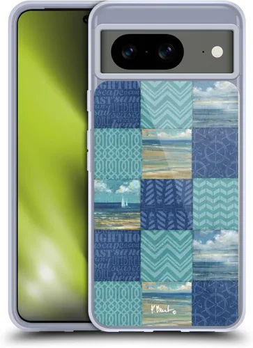 Vista 18 de Head Case Designs Officially Licensed Paul Brent Agate Mermaid Coastal Gel Case [Military Grade Protection] Compatible with Google Pixel 8 and