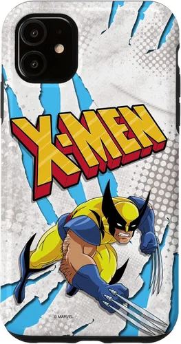 Vista 8 de Marvel X-Men Wolverine Slash Marks 90s - Carcasa para iPhone 17