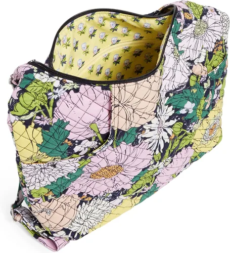 Vista 2 de Vera Bradley Mochila convertible de algodón para mujer