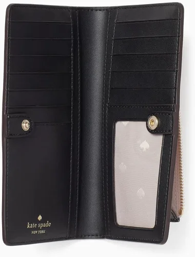 Vista 7 de Kate Spade - Juego de bolso de mano y cartera con diseño floral blanco, multicolor neutro, Multi neutro