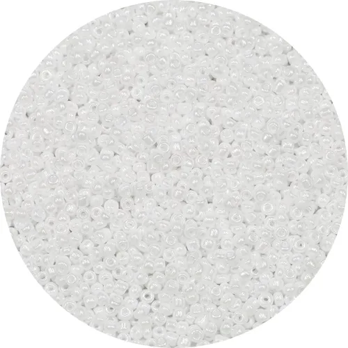 Vista 19 de Cuentas de semillas beige de 0.079 in 12/0, 1.76 onzas aproximadamente 5000 cuentas de semillas para hacer pulseras de cintura, aretes, collares