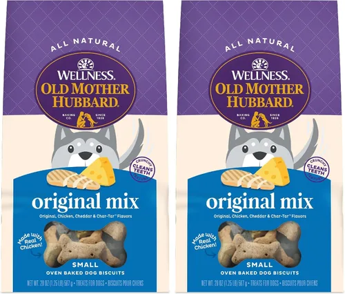 Vista 17 de Old Mother HubbardGalletas Classic P-NUTTERTRAS HORADAS DE PERRO CASO, PEQUEÑO, BOLSA DE 20 ORAS
