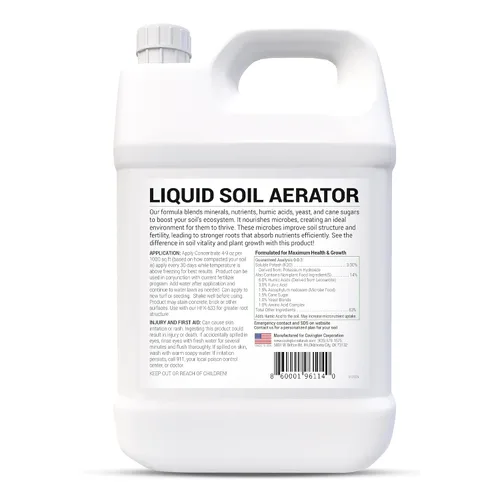 Vista 8 de Covington Aireador Líquido para Césped (1 Galón) – Acondicionador y Suavizante de Suelo para Césped y Jardines – Afloja la Arcilla y el Suelo