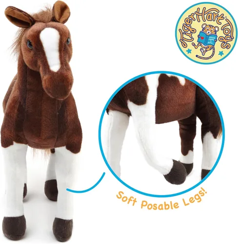Vista 2 de TigerHart Hanna The Horse - Peluche de 16 pulgadas