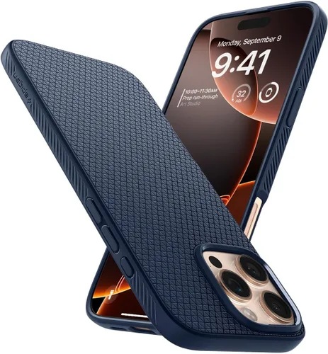 Vista 26 de Spigen Liquid Air - Funda diseñada para iPhone 11 (2019), color negro mate