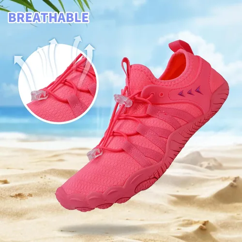 Vista 2 de Zapatos de playa y piscina de secado rápido, sin cordones, para mujeres y hombres, para surf, yoga y deportes acuáticos
