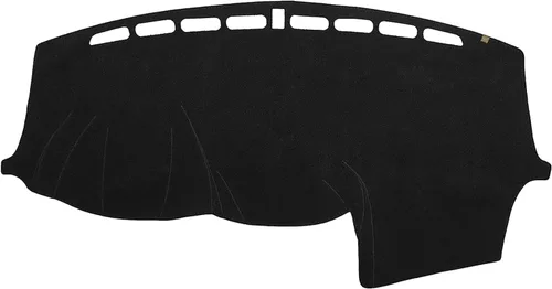 Vista 33 de AUQDD Funda de Cubierta de Tablero Compatible con 2004 2005 2006 2007 2008 2009 2010 Toyota Sienna, Alfombra de Tablero de Franela Negra Negro